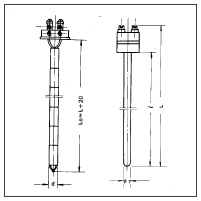 WRP系列 铂铑热电偶元件 WRP-100